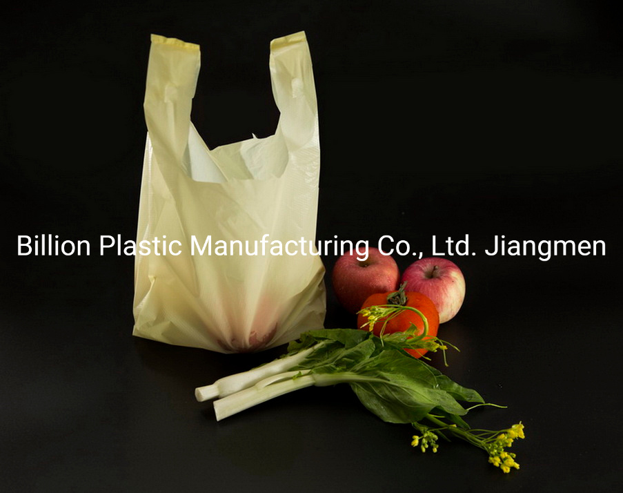 Supermarket T-Shirt Thank You Plastic PE LDPE HDPE Shopping Bag