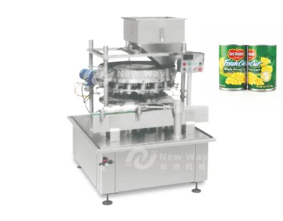 corn/bean/pea granule tin can filling machine