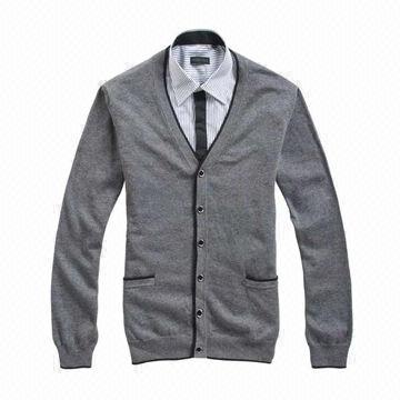 2014 stylish men's cardigan, OEM and ODM orders are welcome