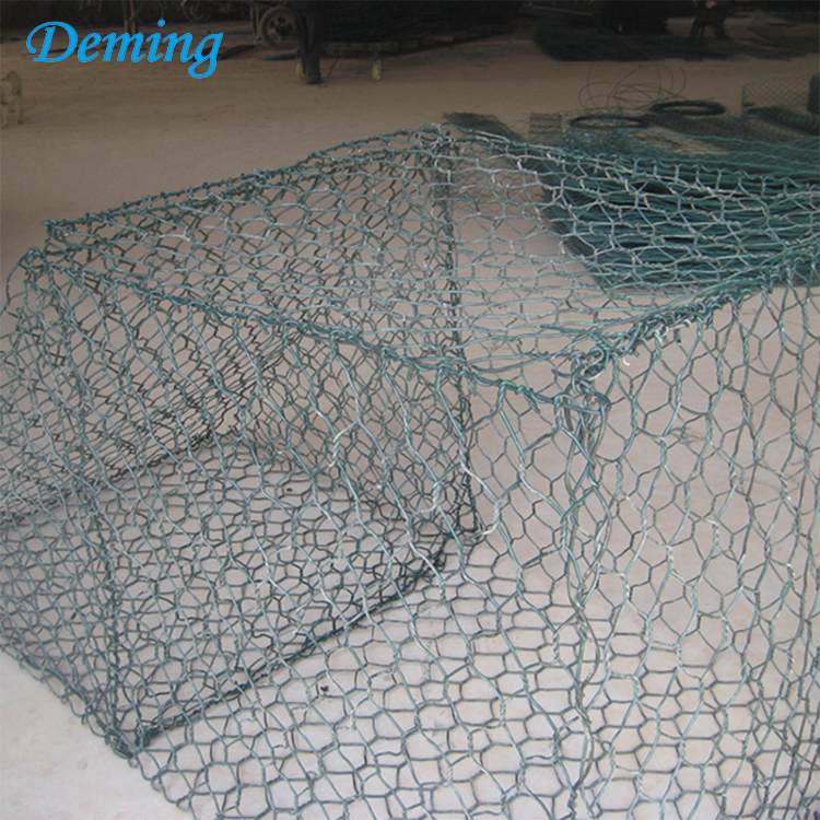 Woven Gabion Basket Fence for Retaining River Bank