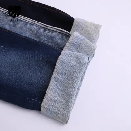 Cotton Viscose Spandex Stretch Denim Fabric polyester