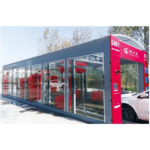 Automatic tunnel car washing machine advantages