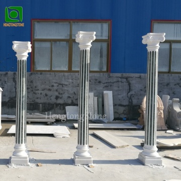 Factory Natural Marble Home Interior Roman Pillar Decor