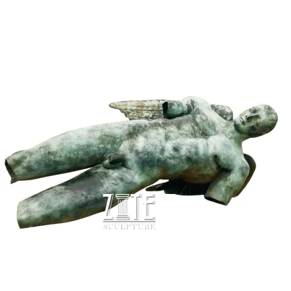 Bronze famous temple of juno sculpture