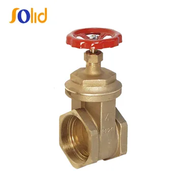 200 WOG Threaded Brass Gate Valve 1inch 2inch