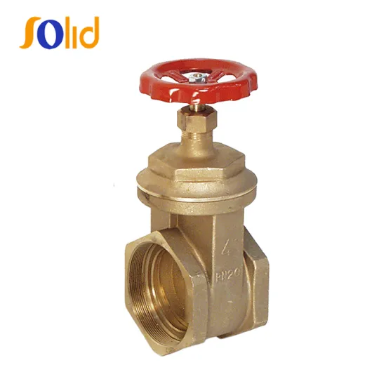 200 WOG Threaded Brass Gate Valve 1inch 2inch