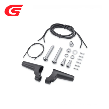Black Motorcycle Trim Parts for HARLE KIT DE 68643-09