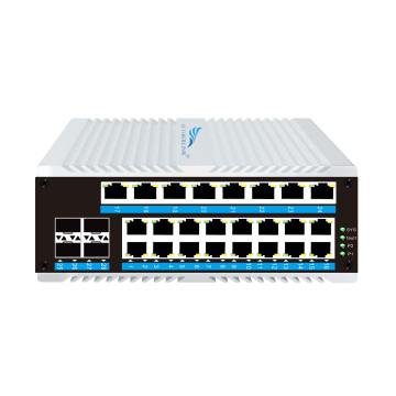 10/100/1000Mbps PoE Industrial Ethernet Switches - 6 to 28 Ports