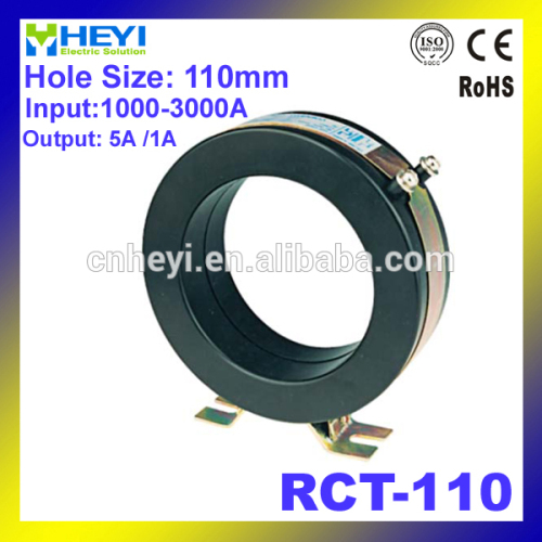 Bigger Capacity Single Phase Indoor Current Transformer Rct110 Input