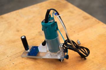 Portable edge trimmer T-I