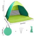 Protección UV UV de la carpa de playa de Outerlead Pop Up Beach+piso extendido