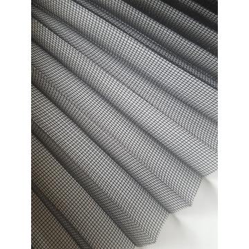 Rede de mosquitos plissados ​​para janela e porta