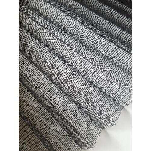 Rede de mosquitos plissados ​​para janela e porta