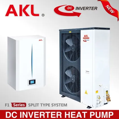 AKL dc inverter air water heat pump akl