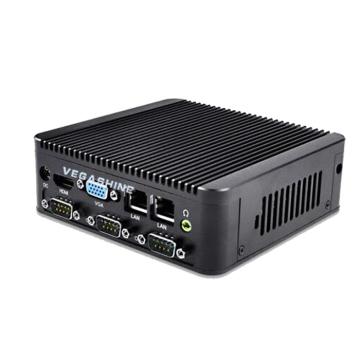 Dual Core J1800 4 COM Dual Nic Nano Fanless Mini PC Industrial Computer
