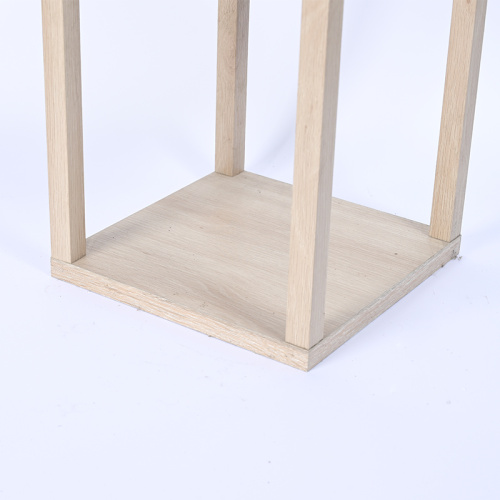 Log Color Shelf Light Wooden Rack