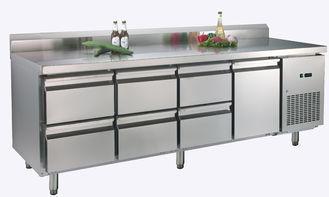 473L One Doors Table Reach In Refrigerator Freezer With Bac
