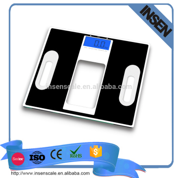 5mm tempered safety glass platform, High Quality Body Fat Scale