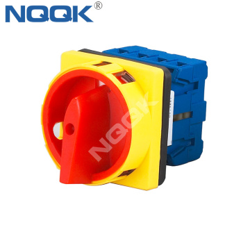 4 Pozisyon 690V 20A 4 kutuplu kam Rotary Değişiklik Anahtarı