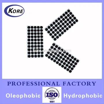 air permeable venting membrane for lighting