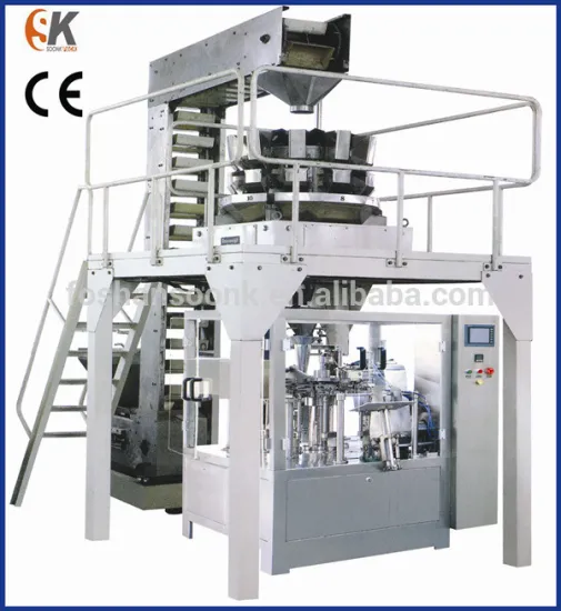 (SK-G300)bag-given rotary packing machines