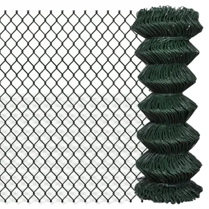 pvc coated 6ft diamond chain link fence