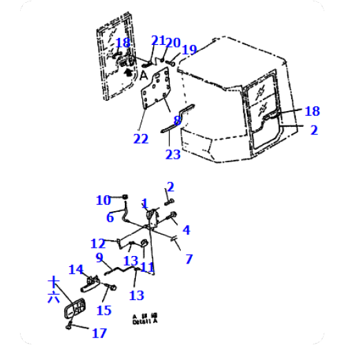 Loader WA380-3 Protective Cover 421-56-11740