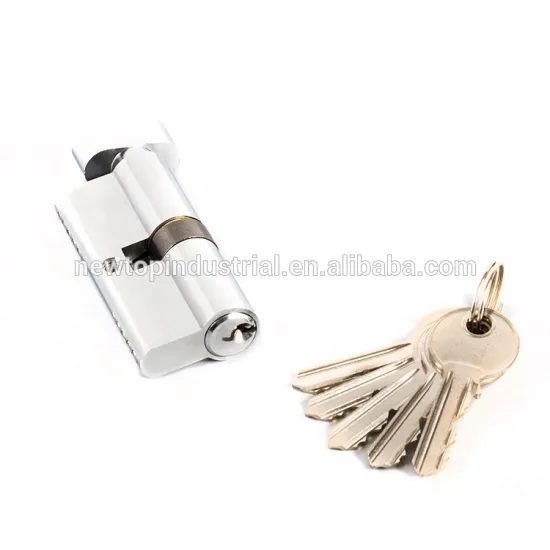 Euro Profile Door Mortise Lock Cylinder Brass Lock Cylinder With Computer keys