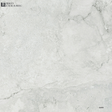 600x600 Anti-Slip Travertine Design Porcelain Tiles for Bathroom and Living Room