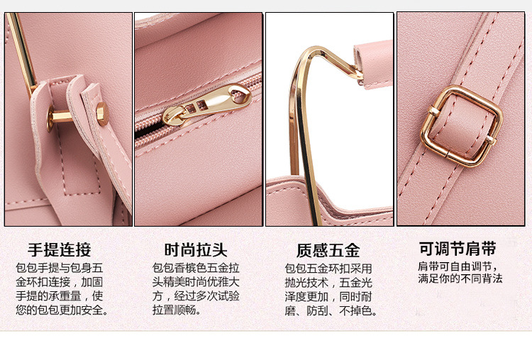  casual lady shoulder handbags