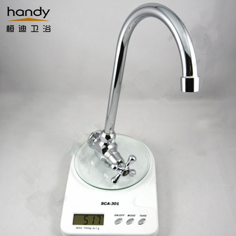 rotating single handle kitchen faucet