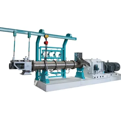 Automatic 1 ton Twin Screw Extruder Aqua Shrimp Fish Feed Production Line