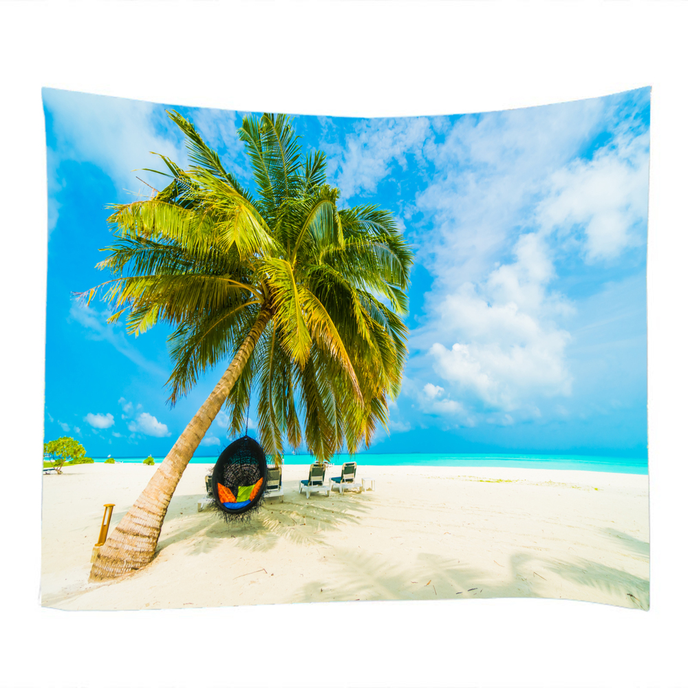 3D Beach Decorative tapestry2024-0 (6)-01