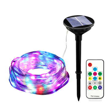 NUOVO ARIVO DREAM COLORE SOLAR STRUE LIGHT 10M CAMPIO A 2 ATTO - FILO DI CAILE ATTO ASPETTRO LUCI FAIRI PER IL NATALE (OUTDOOR)