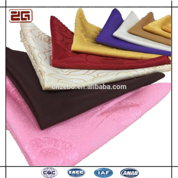Jacquard Customized 50*50cm Hotel Wedding Elegant Table Cloth Cotton Napkins                        
                                                Quality Choice
