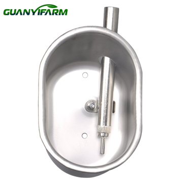 Enhanced Automatic Stainless Steel Waterer Bowl for Pig and Chicken Farming
