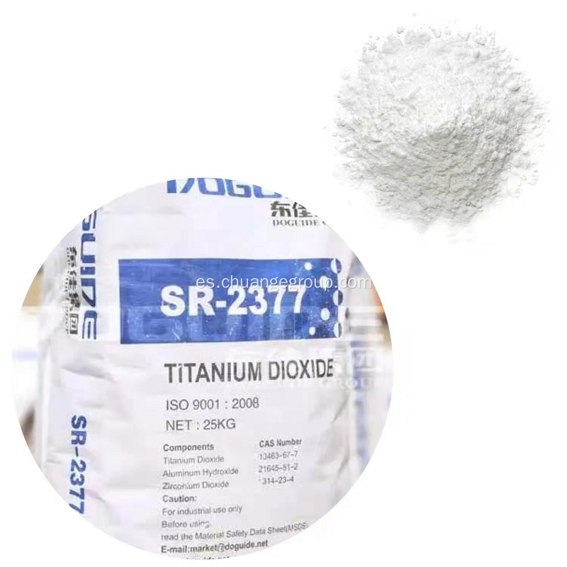 Óxido sr-2377 titanium dióxido rutile tio2 pintura