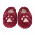 Slippers floues ours aux fraises