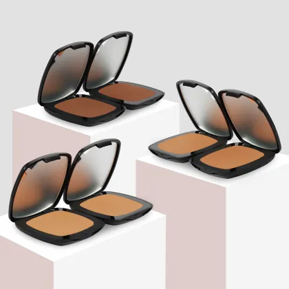 Custom Pressed Powder Palette for Beauty and Contouring with No Logo