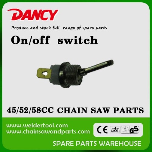 4500 5200 5800 petrol chainsaw parts on off switch