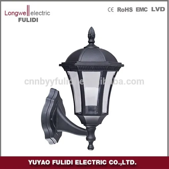 plastic outdoor wall lantern light,classical and vintage garden light,post lantern light/IP44 plastic