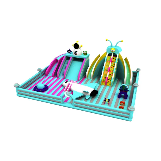 Largest Outdoor Inflatable Bouncer Jumping Theme Park for Kids