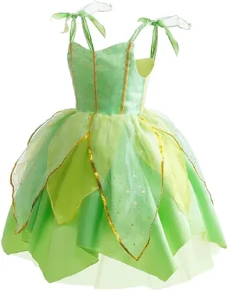 Dressy Daisy Green Fancy Fairy Costume