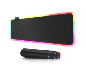 Extended XXL Gamer Keyboard Mat with USB Charging and RGB LED Custom Logo