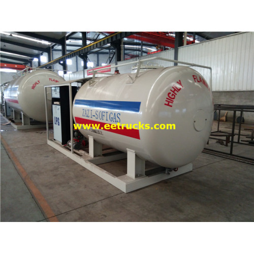 5000 Liters Mini Propane Skid Units