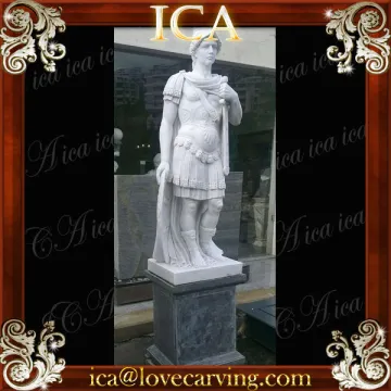 marble roman solder statue RM0190