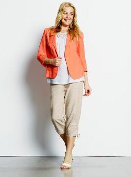 LINEN VISCOSE BLAZER