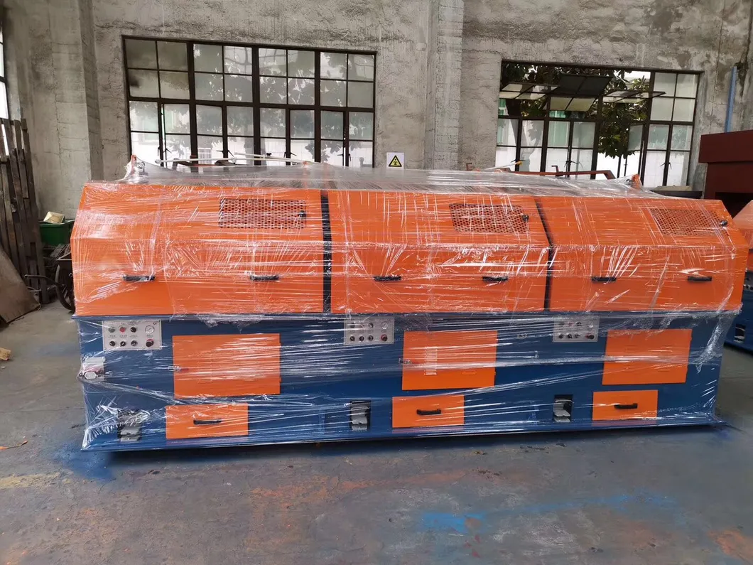 Professional Servo Direct Drive Straight Line Wire Drawing Machine