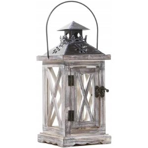 Decorative Farmhouse White Lanterns