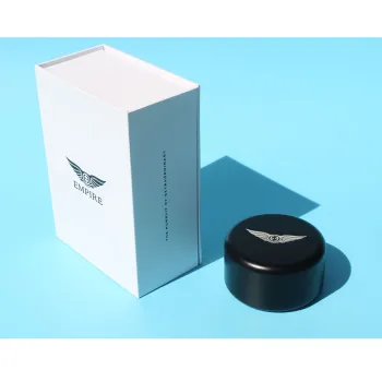 Luxury Headphone gift packaging Earphone box Matte Black
